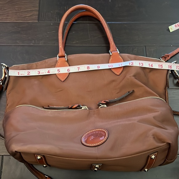 Dooney & Bourke brown canvas bag EUC - Picture 15 of 16